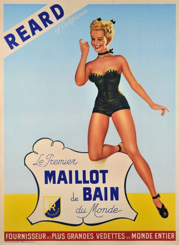 Postkarte BAM Maillots de Bain 2