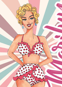 Postkarte Saranovela Marylin
